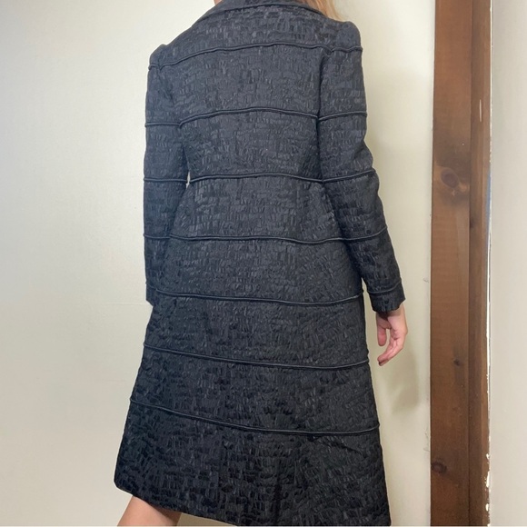 Nettie Vogues Nettie Rosenstein Vtg 60s Black Jacket Made in England Size XS-S - Picture 12 of 12